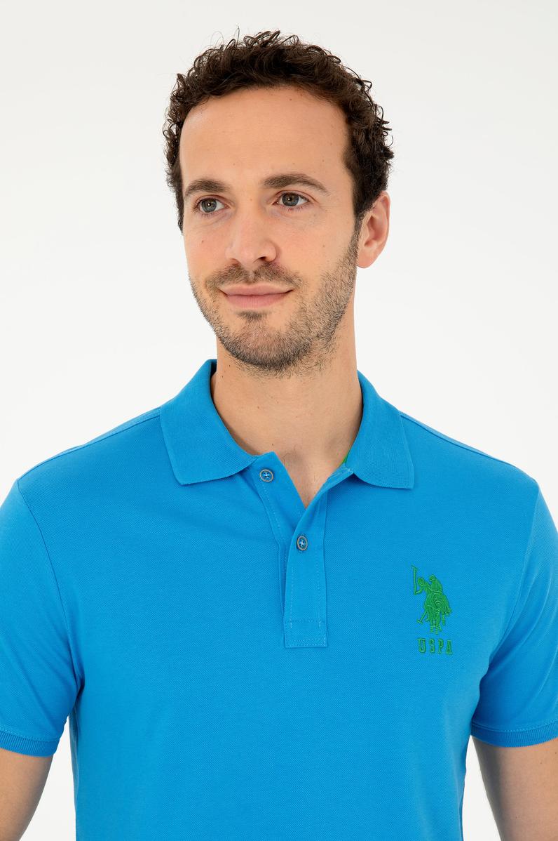 Erkek Saks Basic Tişört