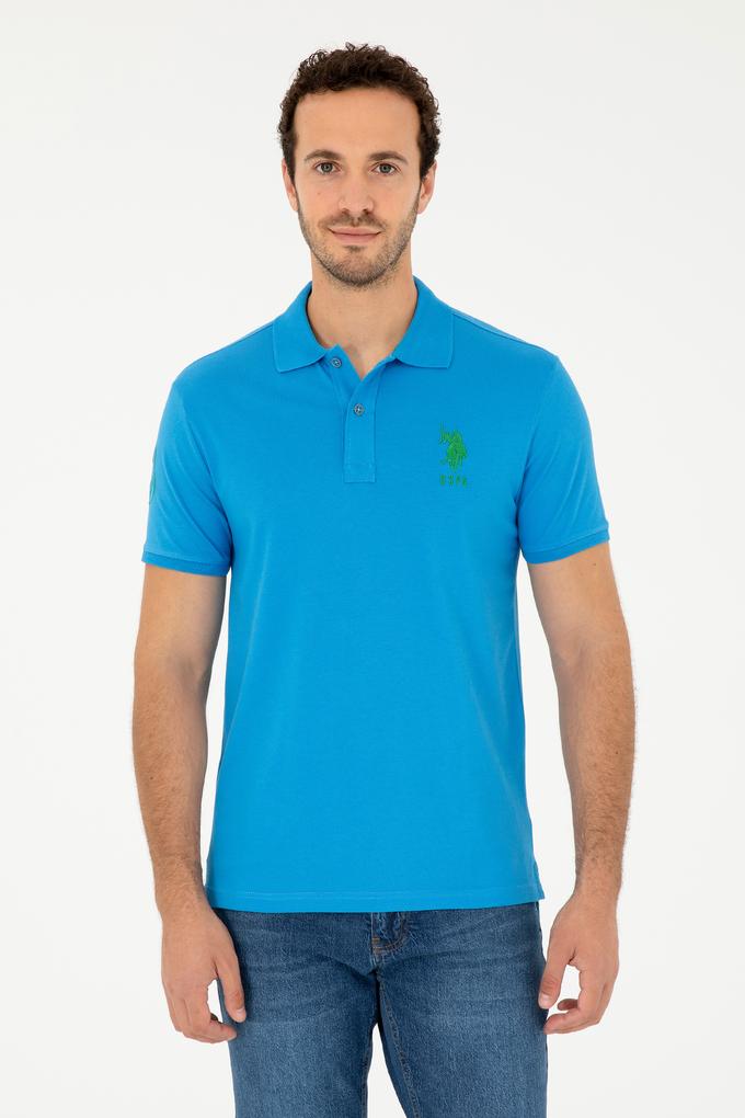 Erkek Saks Basic Tişört