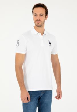 Erkek Beyaz Basic Tişört - 50279568008