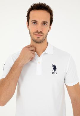 Erkek Beyaz Basic Tişört - 50279568008