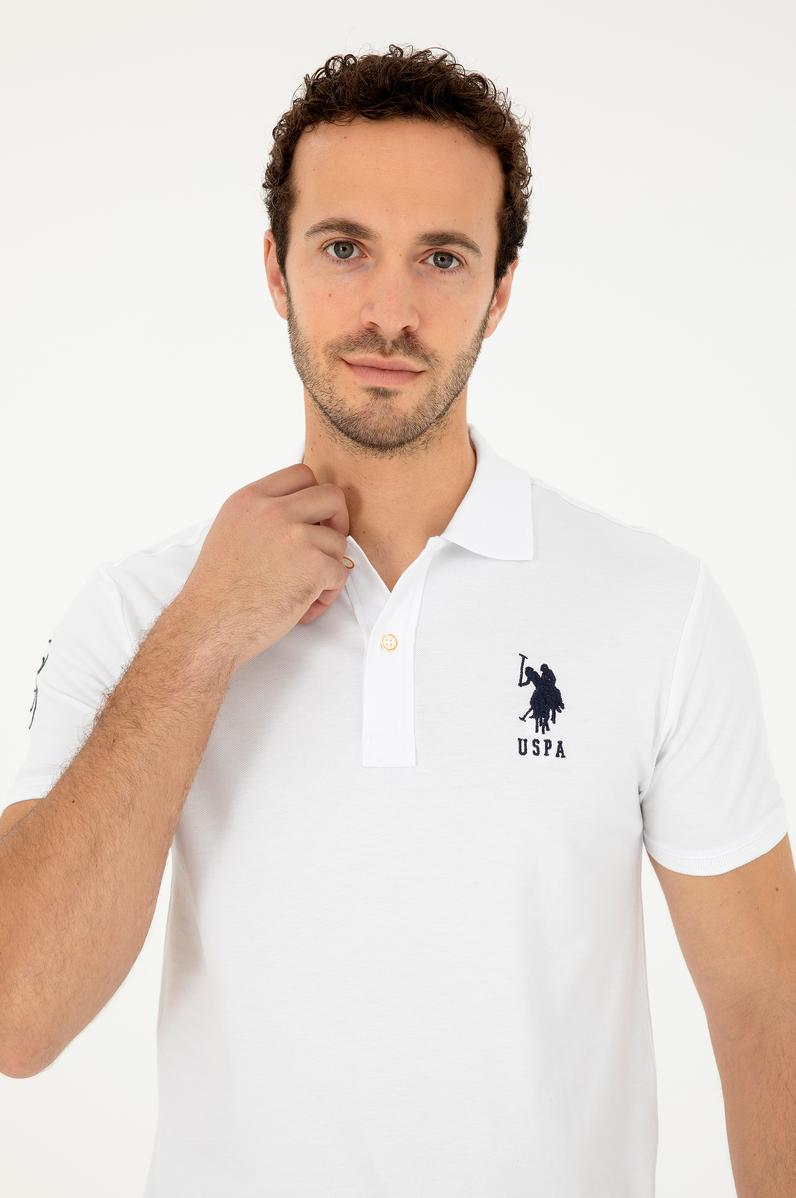 Erkek Beyaz Basic Tişört