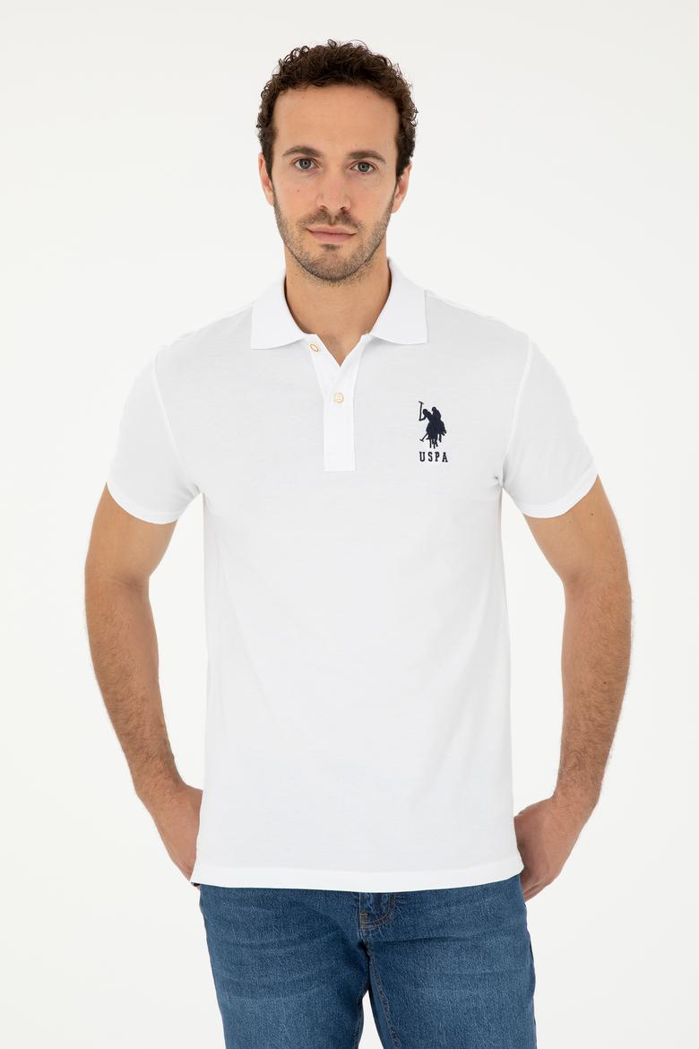 Erkek Beyaz Basic Tişört - 50279568008