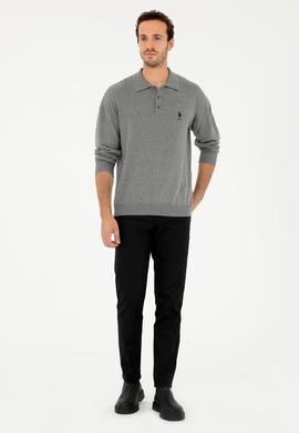 Erkek Siyah Kanvas / Chino Pantolon - 50275582337