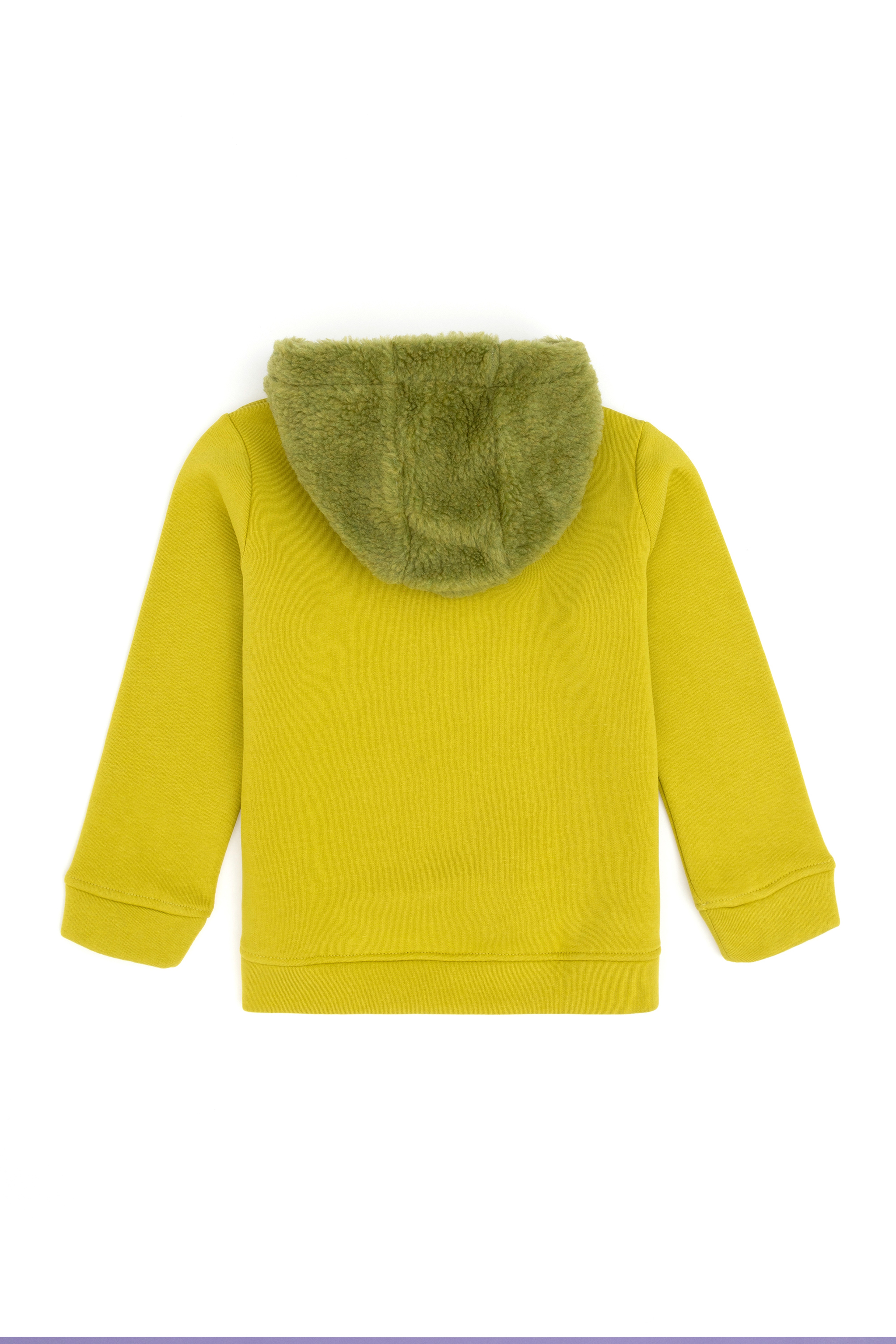 Kız Çocuk Fıstık Yeşili Sweatshirt - Image 3
