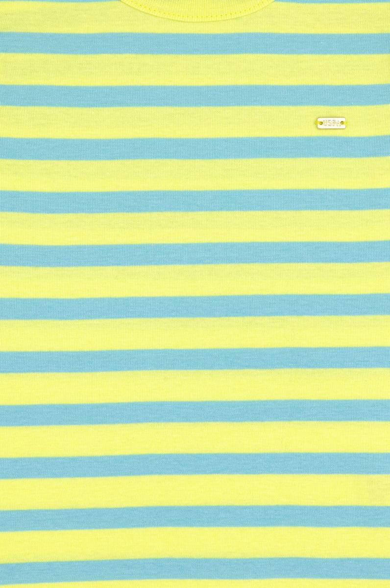 Kız Çocuk Fıstık Yeşili Bisiklet Yaka Kolsuz Tişört