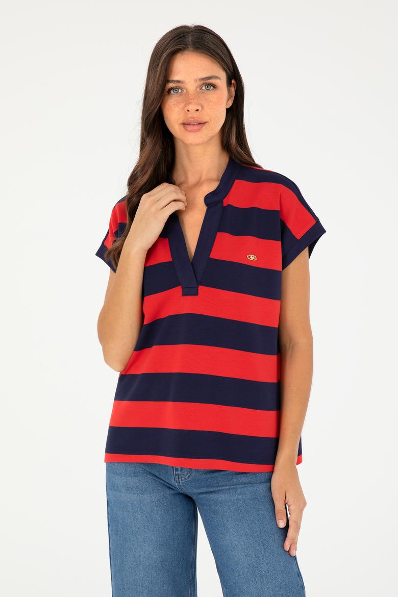 Kadın Lacivert Tişört