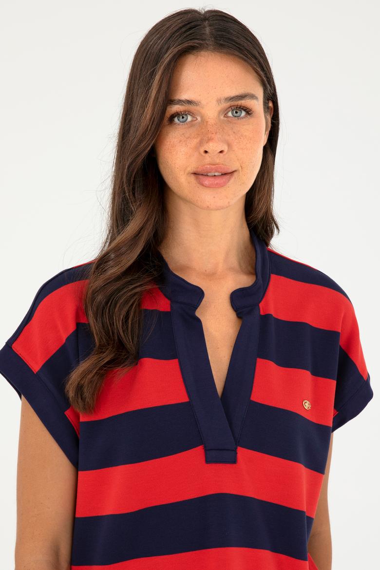 Kadın Lacivert Tişört - 50281895029