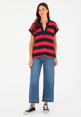 Kadın Lacivert Tişört - 50281895029