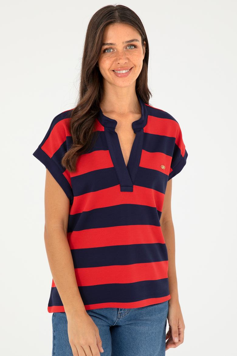 Kadın Lacivert Tişört - 50281895029