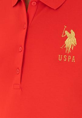 Kadın Kırmızı Basic Polo Yaka Tişört - 50280071064