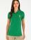 Kadın Yeşil Basic Polo Yaka Tişört