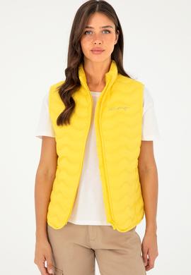 Kadın Sarı Yelek - 50280834063