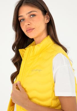 Kadın Sarı Yelek - 50280834063