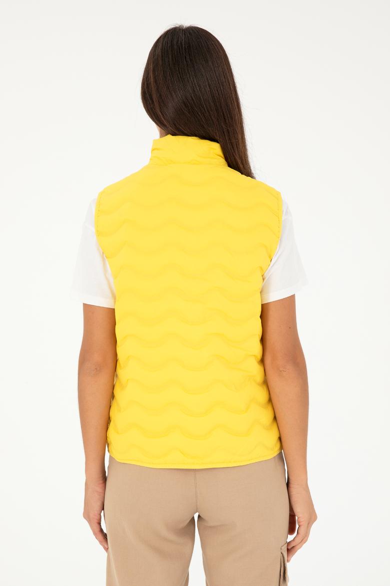 Kadın Sarı Yelek - 50280834063