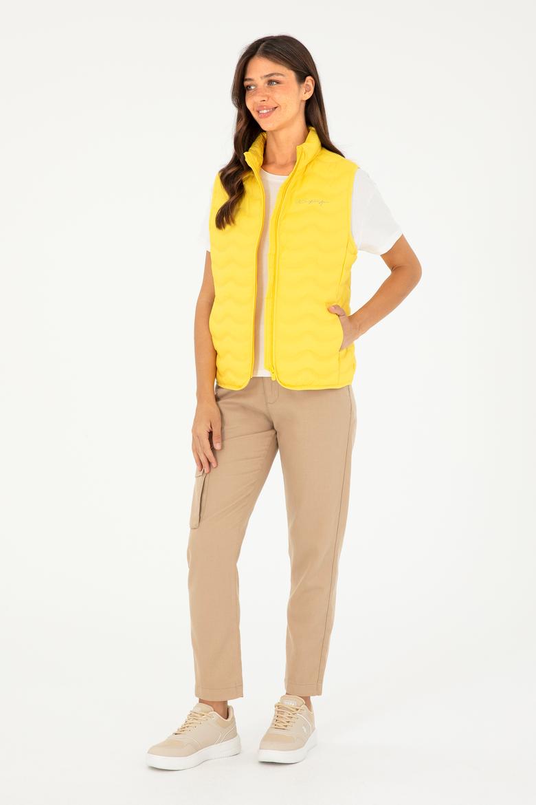 Kadın Sarı Yelek - 50280834063