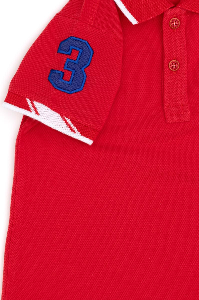 Erkek Bebek Kırmızı Polo Yaka Tişört