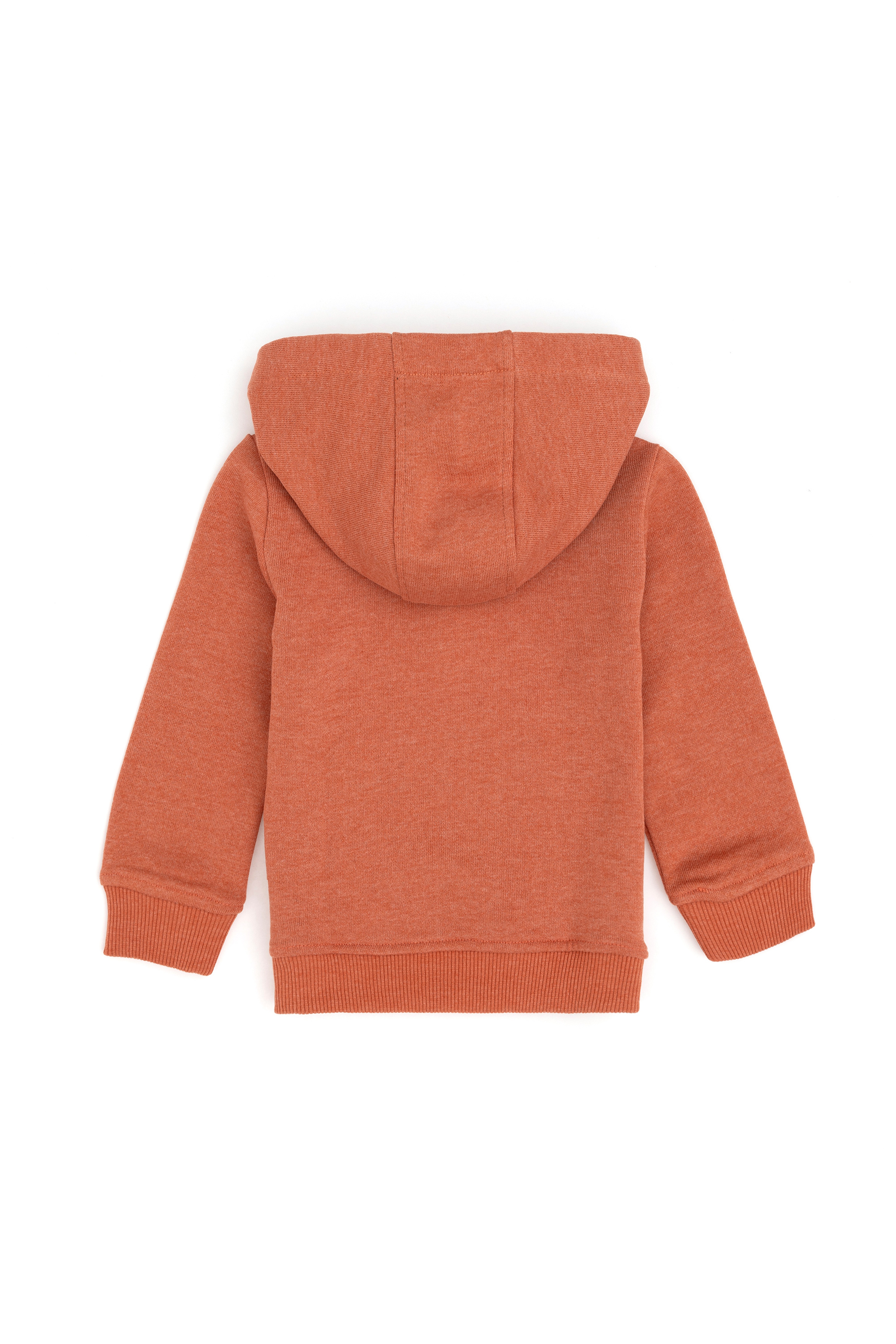 Erkek Bebek Kiremit Melanj Basic Sweatshirt - Image 3