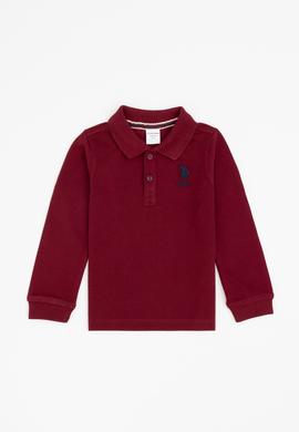 Erkek Bebek Vişne Basic Sweatshirt - 50261334113