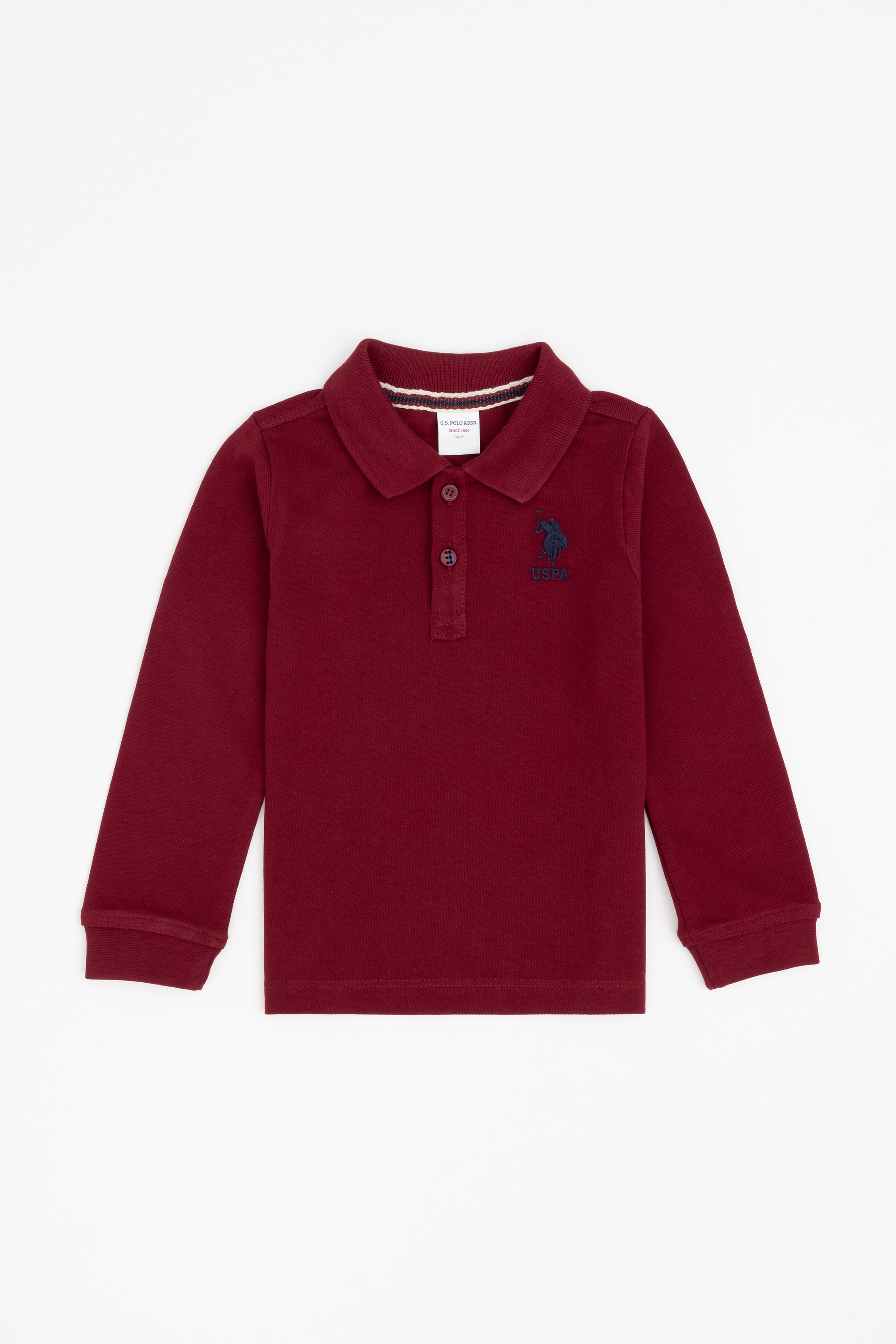 Erkek Bebek Vişne Basic Sweatshirt