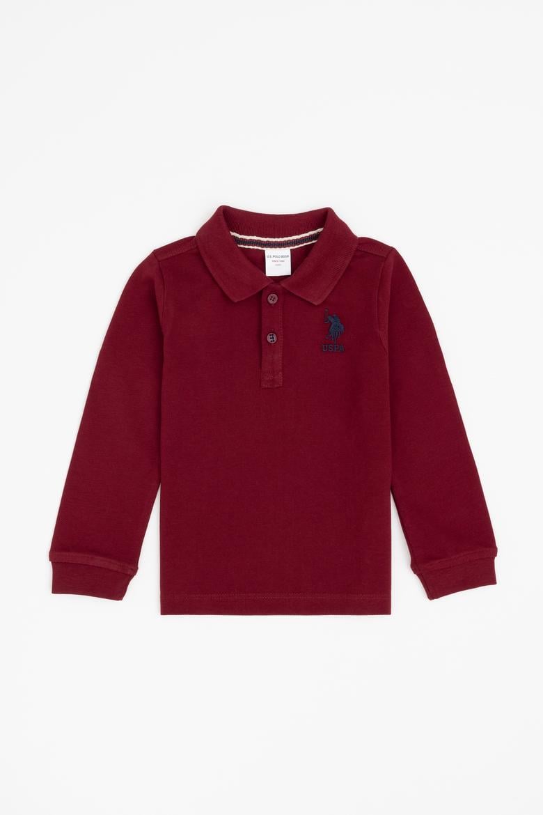Erkek Bebek Vişne Basic Sweatshirt - 50261334113