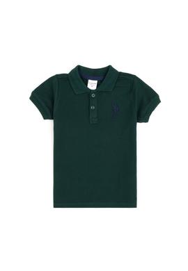 Erkek Bebek Koyu Yeşil Basic Tişört - 50265996179