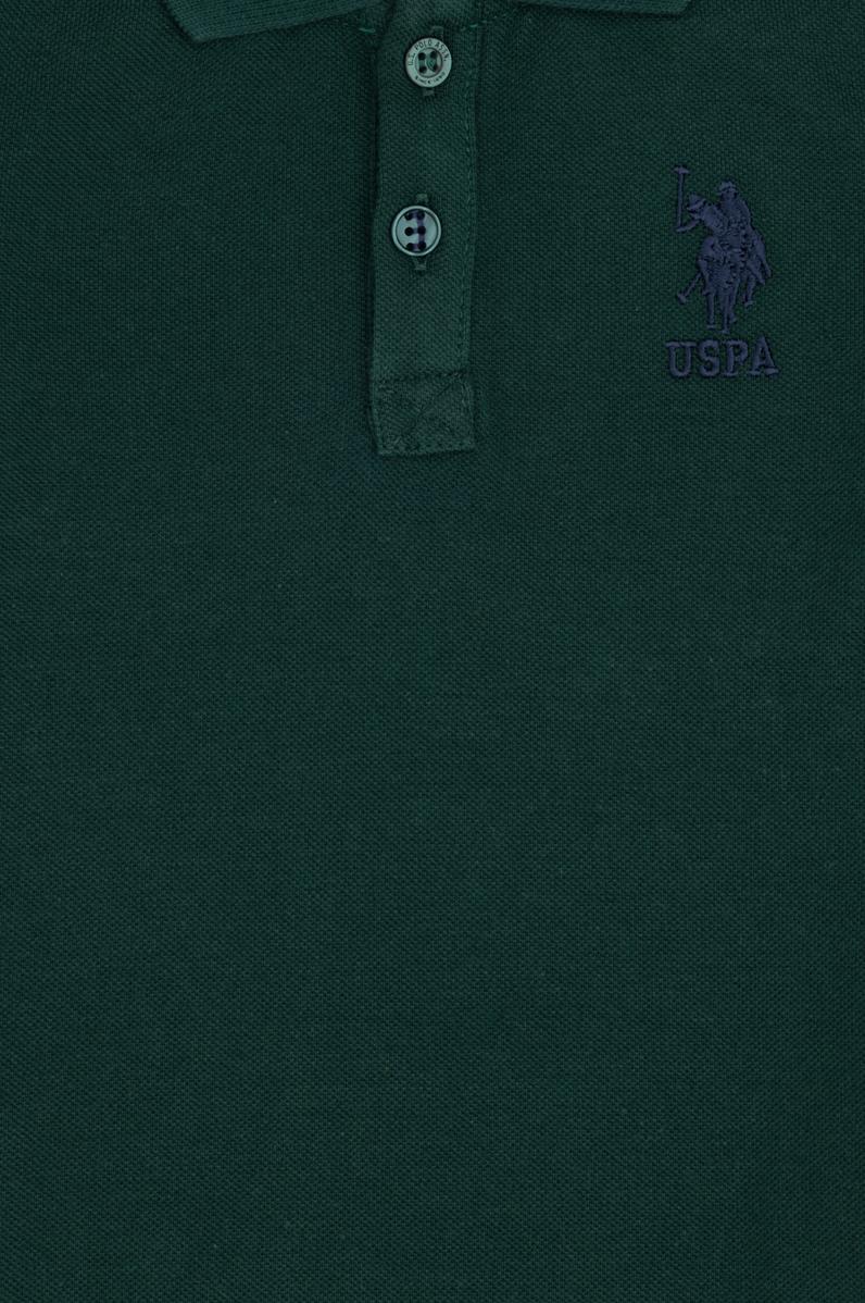 Erkek Bebek Koyu Yeşil Basic Tişört