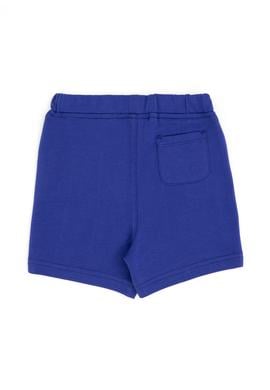 Erkek Bebek Mavi Örme Şort - 50252170077