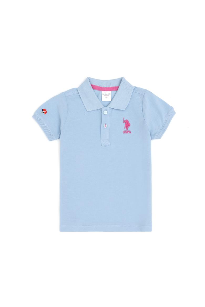 Erkek Bebek Açık Mavi Basic Tişört - 50252176155