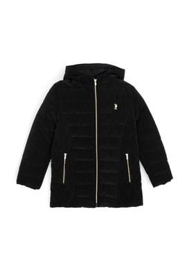 Kız Çocuk Siyah Deri Ceket - 50278999004