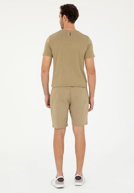 Erkek Haki Örme Şort - 50279636024