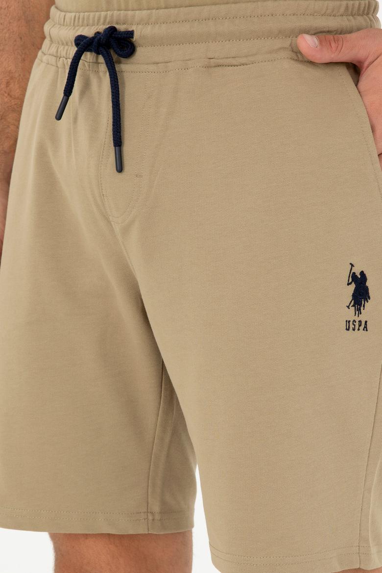 Erkek Haki Örme Şort - 50279636024