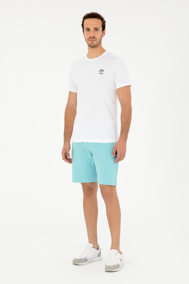 Erkek Mint Örme Şort