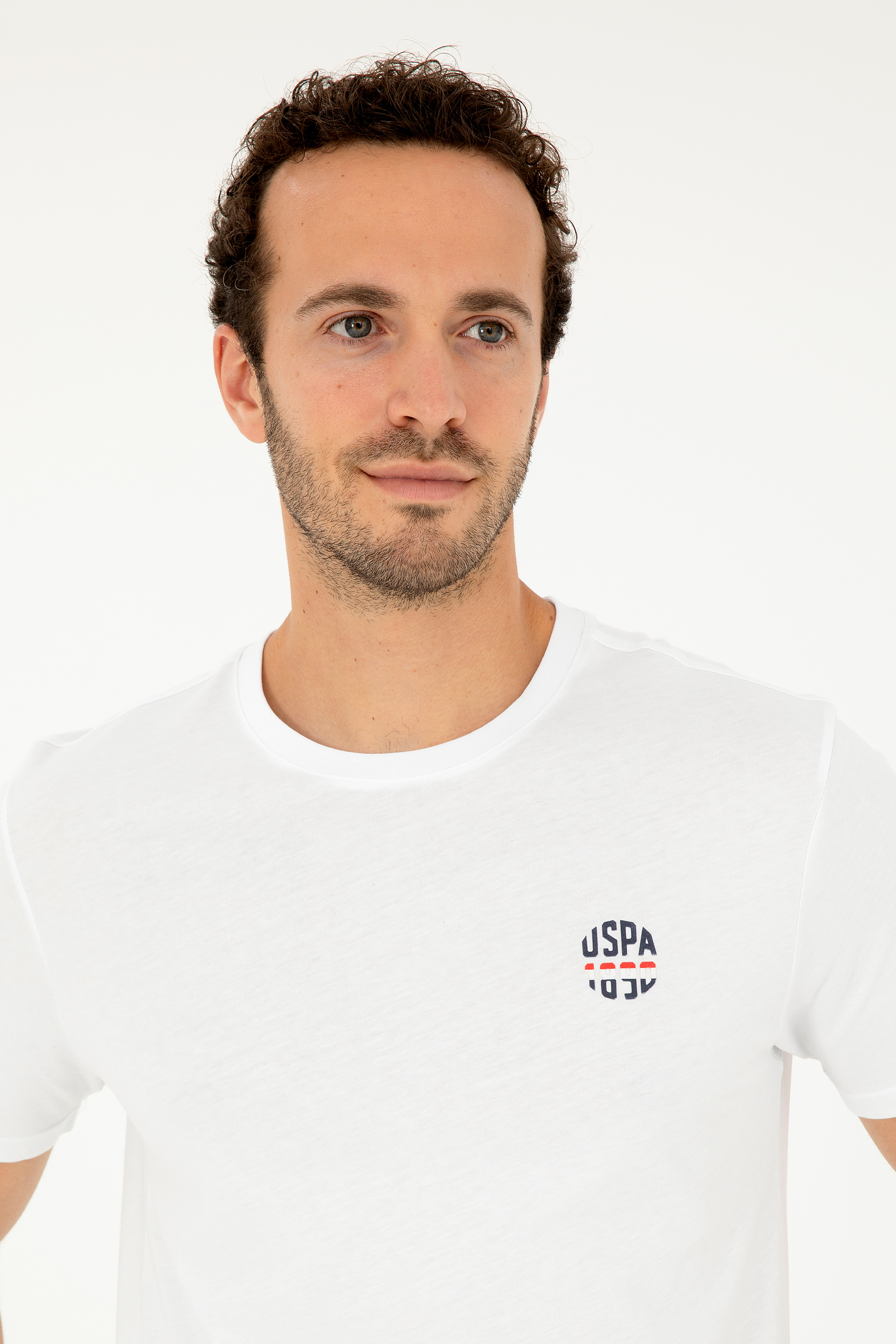تی شرت یقه گرد آستین کوتاه رگولار یقه گرد مردانه یو اس پولو | U.S. Polo Assn. - تصویر 2