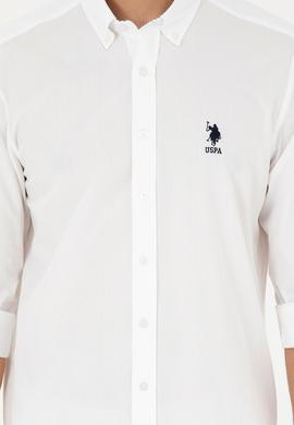 Erkek Beyaz Uzun Kollu Gömlek - 50285458007