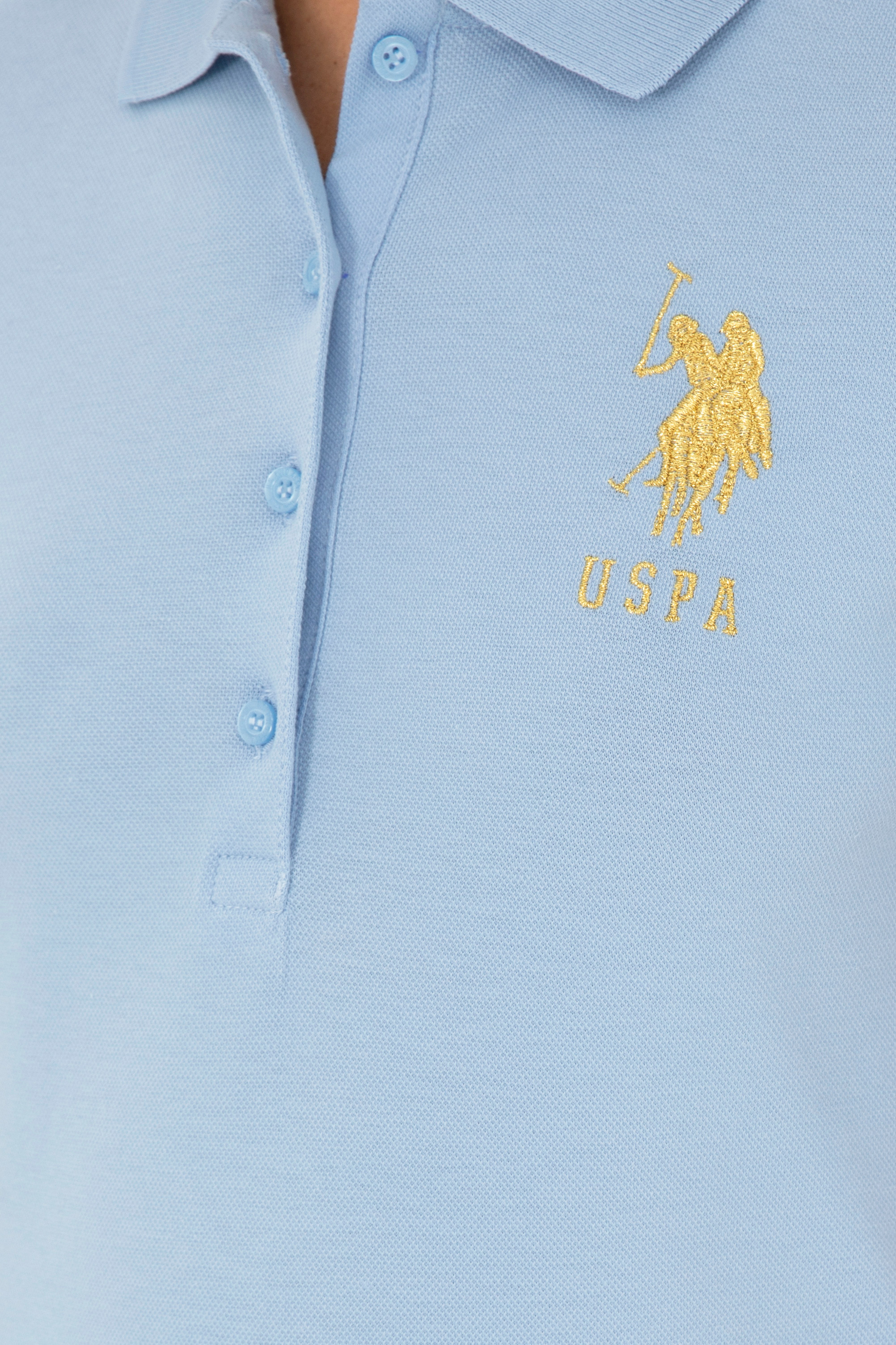 تی شرت اندامی یقه پولو زنانه یو اس پولو | U.S. Polo Assn. - تصویر 7