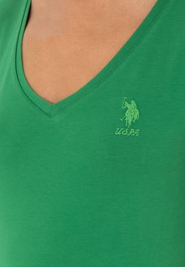 Kadın Yeşil Basic Tişört - 50280068042