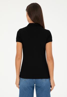 Kadın Siyah Basic Tişört - 50280071026