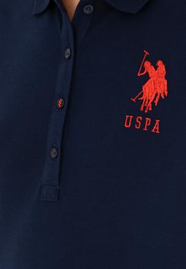 Kadın Lacivert Basic Polo Yaka Tişört - 50280063013