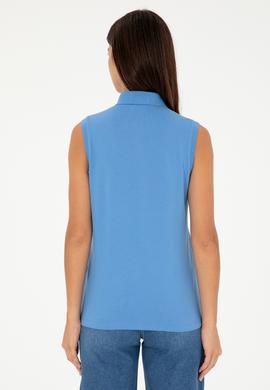 Kadın Koyu Mavi Tişört - 50282905025