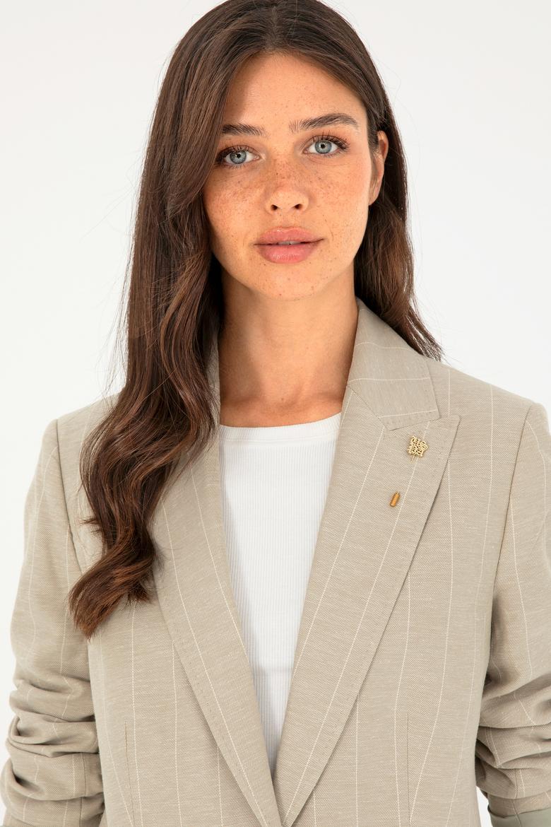 Kadın Haki Ceket - 50293246010