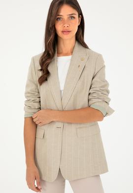 Kadın Haki Ceket - 50293246010