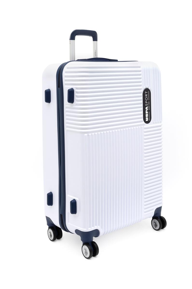 Beyaz Büyük Boy Valiz