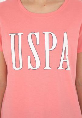 Kadın Neon Pembe Bisiklet Yaka Tişört - 50285843049