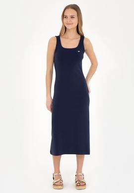 Kadın Lacivert Örme Elbise - 50285858008