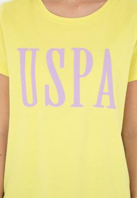 Kadın Fıstık Yeşili Bisiklet Yaka Tişört - 50285843033