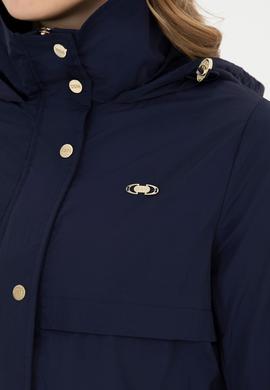 Kadın Lacivert Kaban - 50282640004