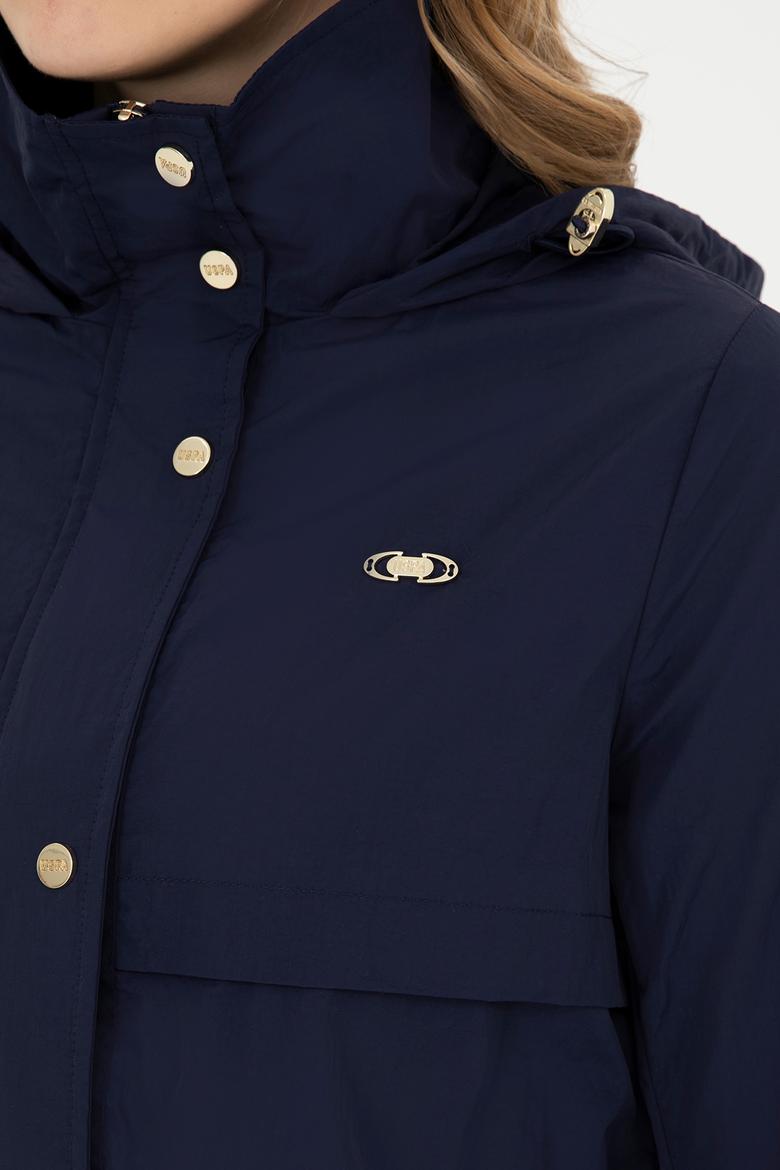 Kadın Lacivert Kaban - 50282640004