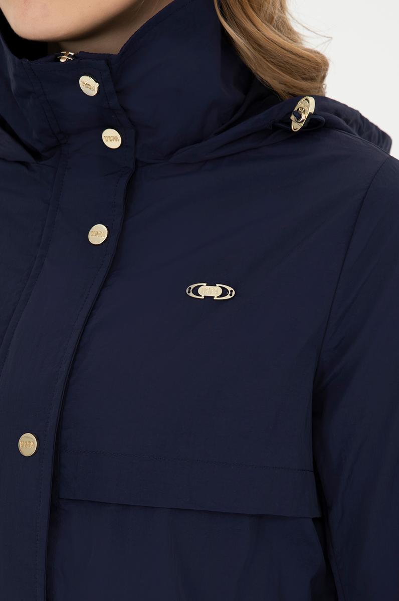 Kadın Lacivert Kaban