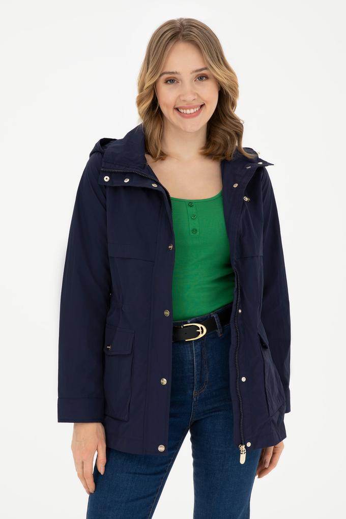 Kadın Lacivert Kaban