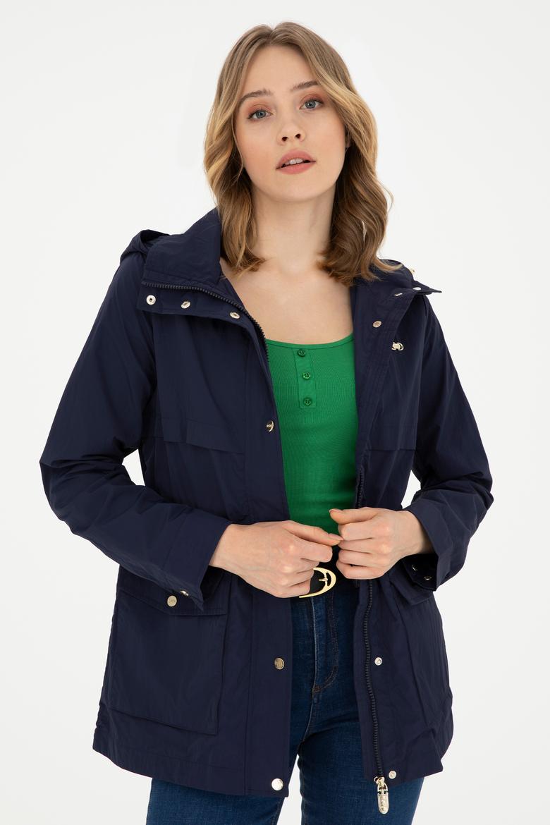 Kadın Lacivert Kaban - 50282640004